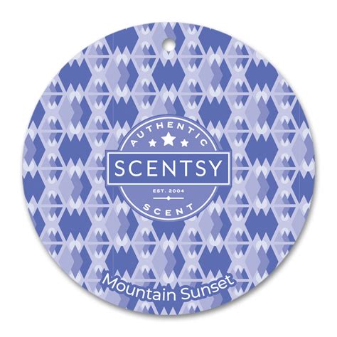 Mountain Sunset Scent Circle Scentsy Online Store