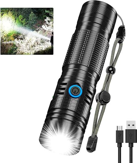 Amazon Hoxida Small Rechargeable Flashlight High Lumens