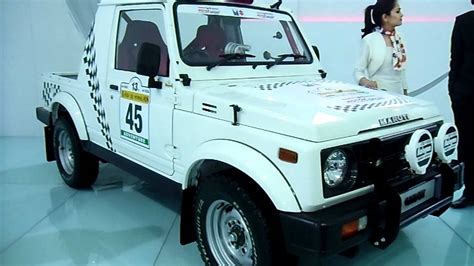 Maruti Suzuki Gypsy King Sports Racing Version At Auto Expo 2012 New