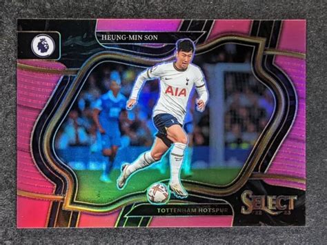 2022 23 PANINI SELECT EPL HEUNG MIN SON 99 Pink Prizm Field Level