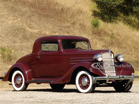 1935 Nash Lafayette Three Window Coupe | Vintage Motor Cars at Meadow ...