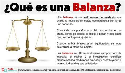 Qu Es Una Balanza Definici N De Balanza