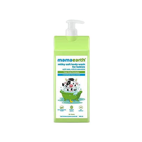 MamaEarth Milky Soft Body Wash For Babies 400ml Zala Bt