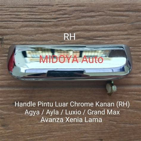 Jual Handle Pintu Luar Chrome Kanan Avanza Xenia Lama Agya Ayla Luxio