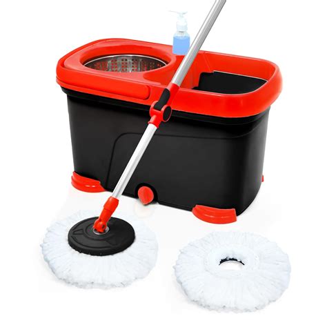 Upc Easy Bucket Spin Mop For Floor Cleaning Pocha Stick With Super