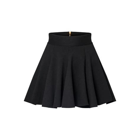 Flared Knit Skirt Luxury Skirts And Shorts Ready To Wear Women