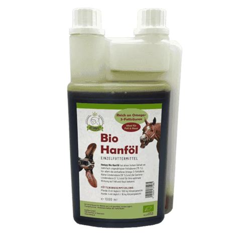 Bio Hanf L F R Pferde Und Hunde Hempy Futter Von Hanfland