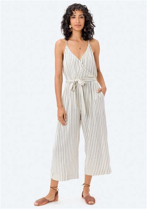 Pinstripe Jumpsuit Lovestitch Vintage Jumpsuits Pinstripe Jumpsuit