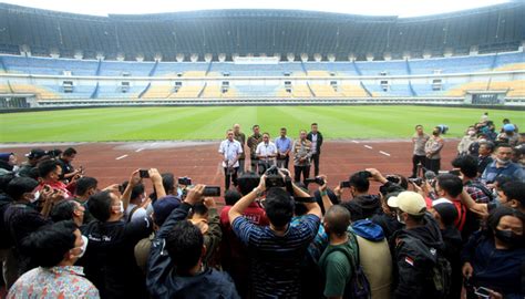 Foto Foto Inspeksi Kondisi Stadion GBLA Yang Jadi Home Base Persib