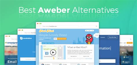 10+ Best AWeber Alternatives | FormGet