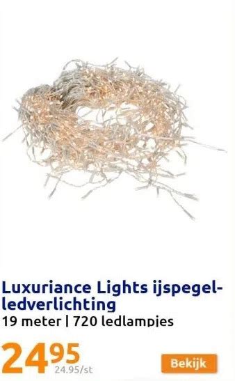 Luxuriance Lights Ijspegel Ledverlichting Aanbieding Bij Action