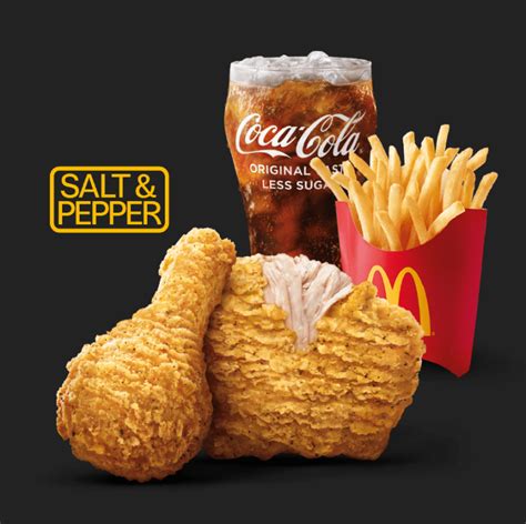 Mcdonalds Launches New Limited Time Only Chicken Mccrispy Salt And Pepper