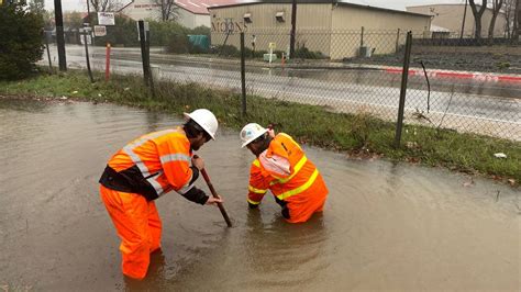 See Dramatic Photos Videos Of Flooding Fallen Trees As SLO County