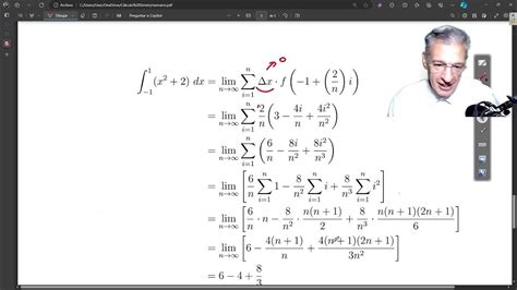 Integración Por Sumas De Riemann Sumatoria De Gauss Y Demostraciones