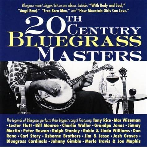 20th Century Bluegrass Masters Various Artists Ronnie Simpkins