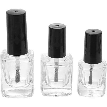 BENECREAT 24PCS 5ml Leere Nagellackflaschen Transparente