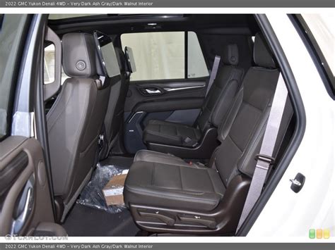 Very Dark Ash Graydark Walnut Interior Rear Seat For The 2022 Gmc Yukon Denali 4wd 143136708