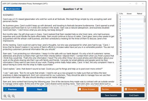 Iapp Certified Information Privacy Technologist Cipt Cipt Practice