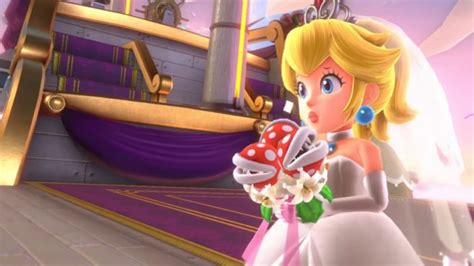 Princess Peach Mario Odyssey Wedding