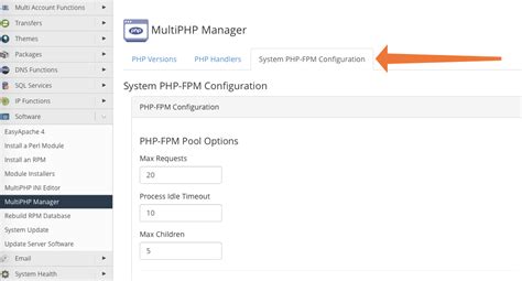 How To Use Php Fpm With Cpanel Cpanel