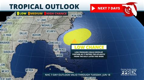 National Hurricane Center Is Monitoring Florida For Possible