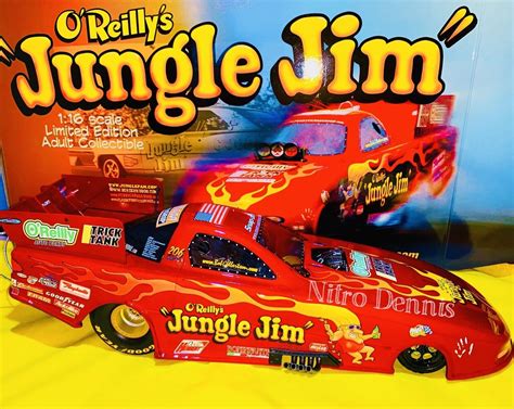 Nhra Jungle Jim Liberman 1 16 Milestone Diecast Bob Gilbertson Funny Car Nitro Ebay