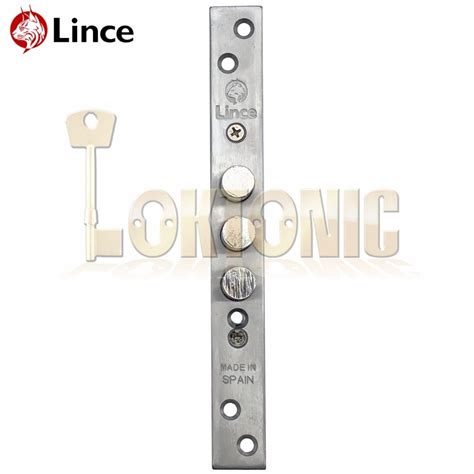 Lince 3 BOLT Mortice High Security Euro Dead Lock Case With 5 Secure