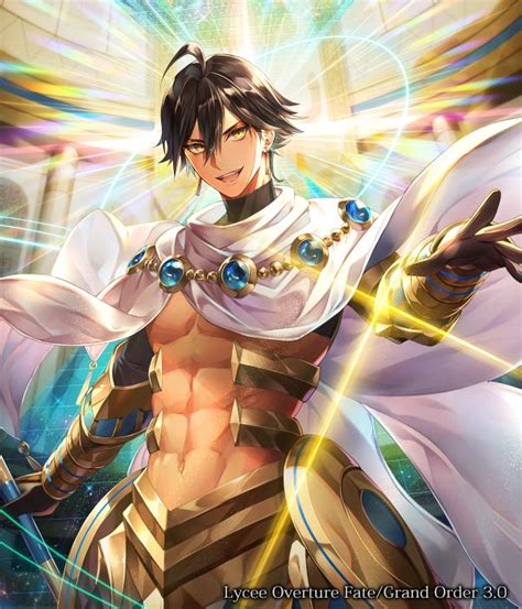 Ozymandiasfate Grand Order Ramses Ii Fate Anime Series Fantasy Male