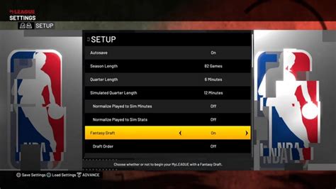 How To Set Up A Fantasy Draft MyLeague In NBA 2K21 DiamondLobby