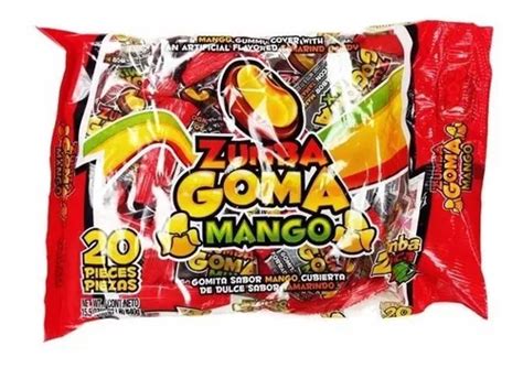 Goma Mango Gomitas Dulce Tamarindo Chilito Zumba Pica Pzs Meses