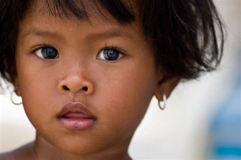 Faces Of People From Around The World Year Old Cambodian Girl Faces