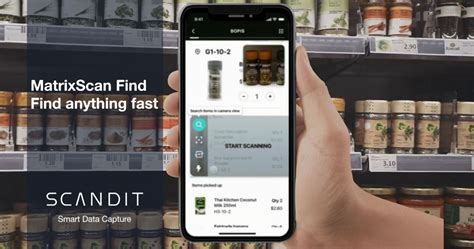 MatrixScan Find di Scandit Soluzione di Realtà Aumentata per Ricerca