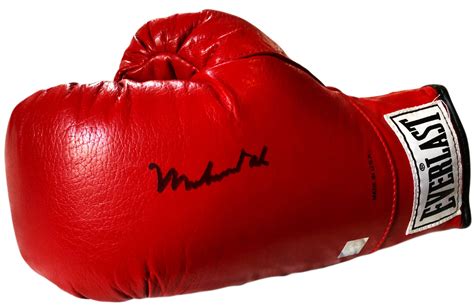 Muhammad Ali Autographed Vintage Everlast Red Boxing Glove Superstar G