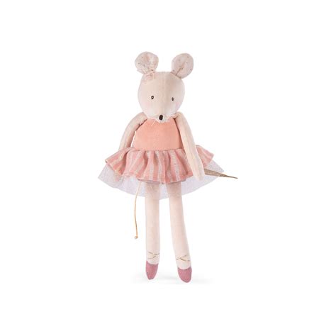 Petite Peluche Souris Rose Moulin Roty