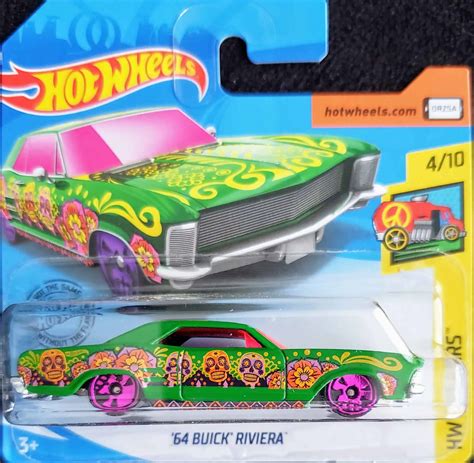 Hot Wheels Art Cars 64 Buick Riviera Universo Hot Wheels