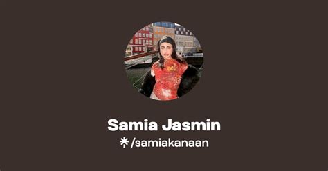 Samia Jasmin Instagram Tiktok Linktree