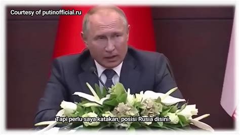 Demi Perdamaian Persiden Rusia Putin Mengutip Terjemahan Ayat Al