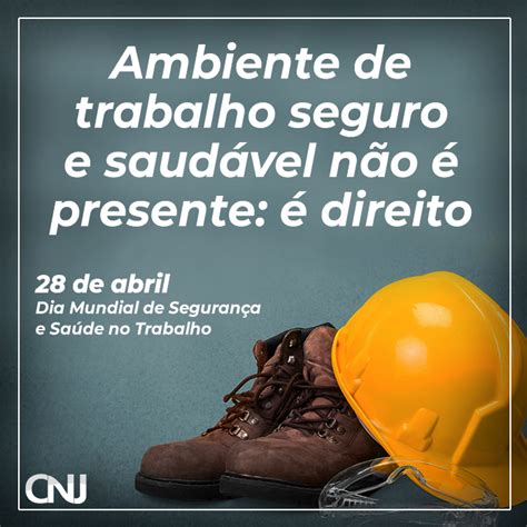 Dia Mundial De Seguran A E Sa De No Trabalho