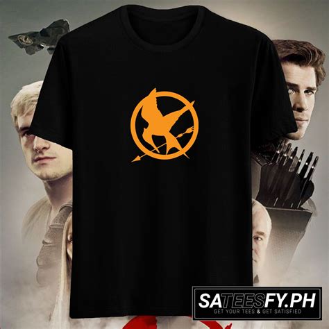 MOVIE AND SERIES HUNGER GAMES 1 TSHIRT COTTON ROUND NECK XS TO XXL