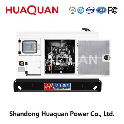 Huaquan Official 3 Phase Silent Type Rainproof 20kw Electric Diesel