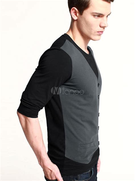 Solid Color T-Shirt For Men - Milanoo.com