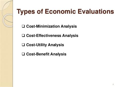 Cost Effectiveness Analysis