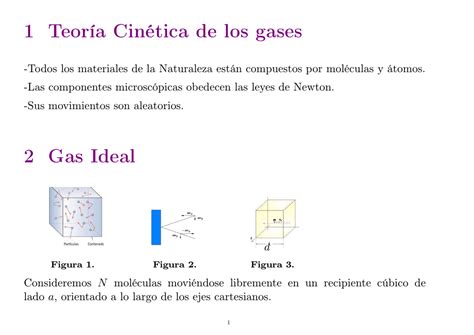 Teoria Cinetica De Los Gases