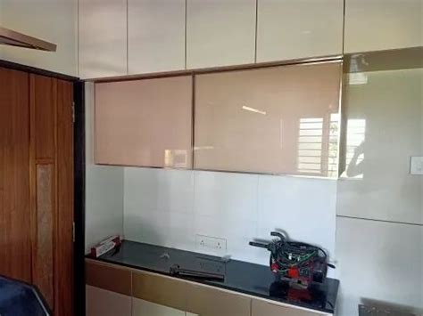 Rose Gold Aluminium Profile Shutters For Kitchen Glass Thickness Mm