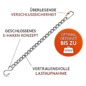 Amazon De Gakago Verl Ngerungskette Als H Ngesessel Kette Schaukel