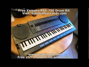 Yamaha PSS 790 Drum Kit Free Sample Pack YouTube