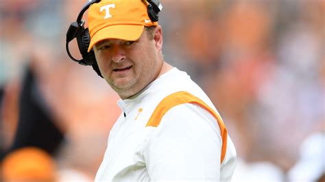 Tennessee Football Coach Josh Heupel Focuses On Florida Gators Quickly