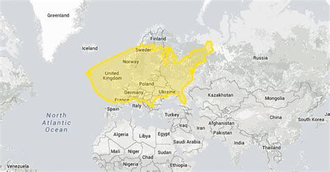 Eye-Opening “True Size Map” Shows the Real Size of Countries on a ...