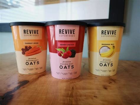 Revive Superfoods Overnight Oats Review • Money Dot Calm