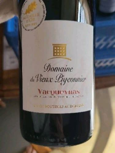 Domaine Du Vieux Pigeonnier Vacqueyras Vivino Us